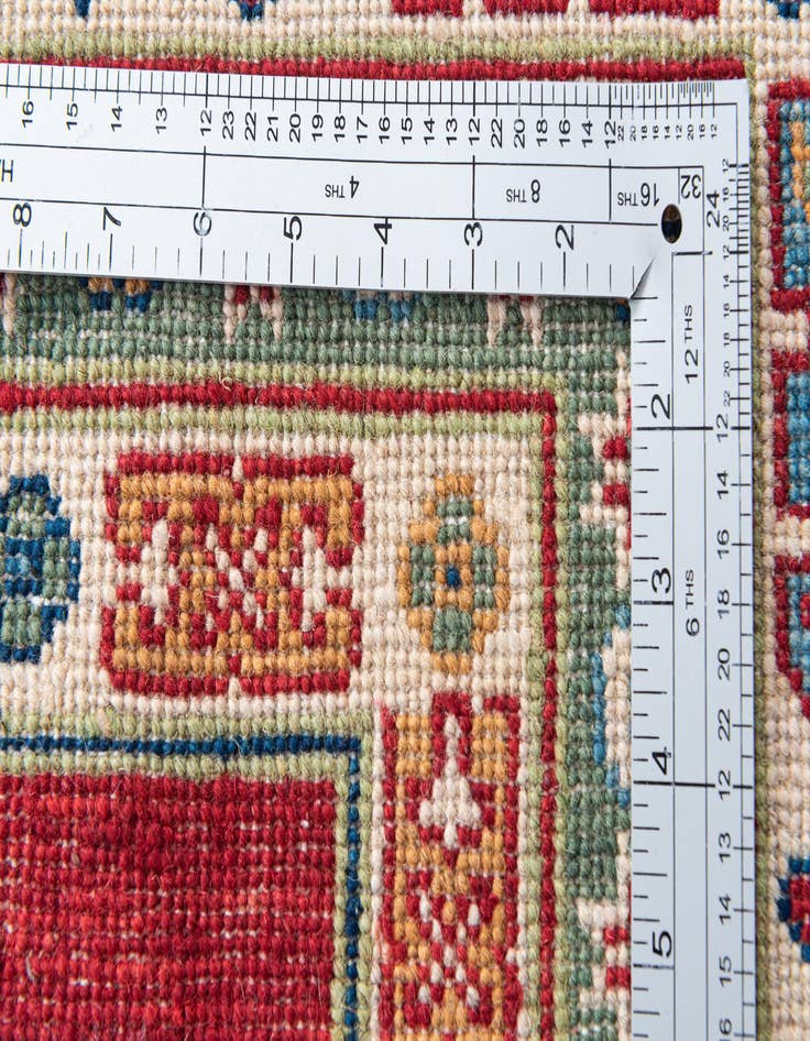 Detail image of  6' 5 x 9' 7  Hand Knotted Kazak Rug