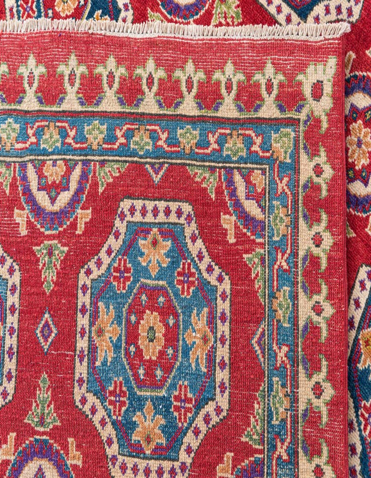 Detail image of  6' 5 x 9' 7  Hand Knotted Kazak Rug