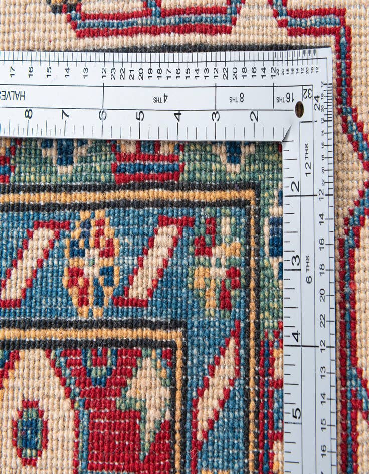 Detail image of  6' 7 x 9' 7  Hand Knotted Kazak Rug