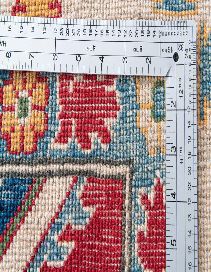 Detail image of  6' 6 x 9' 10  Hand Knotted Kazak Rug