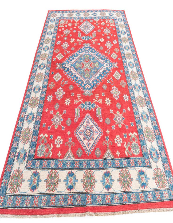 Detail image of  6' 2 x 9' 2  Hand Knotted Kazak Rug