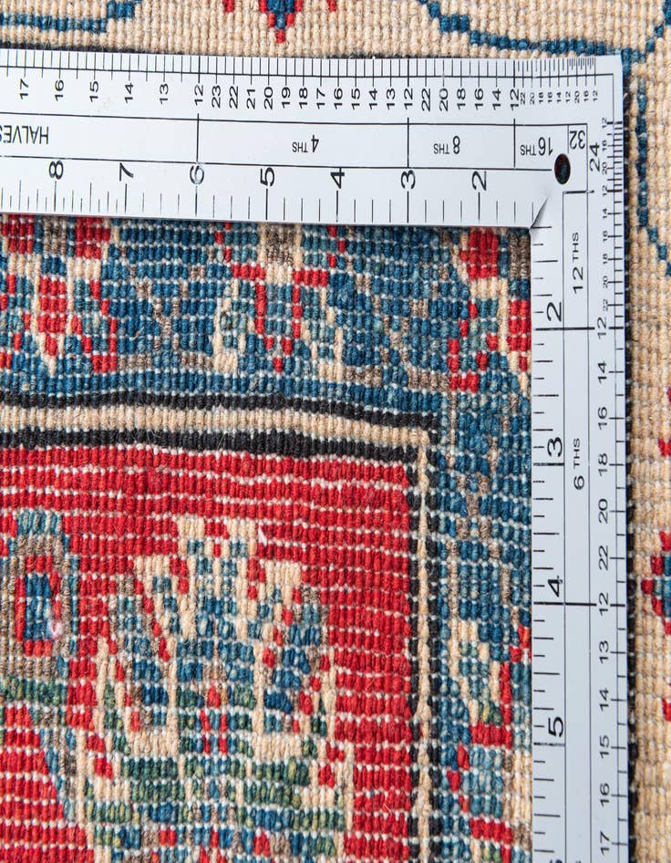 Detail image of  6' 2 x 9' 2  Hand Knotted Kazak Rug