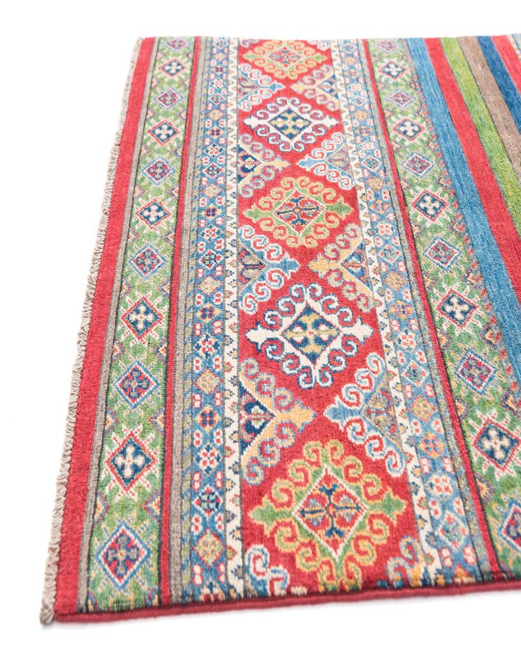 Detail image of  3' 10 x 6' 1  Hand Knotted Kazak Rug
