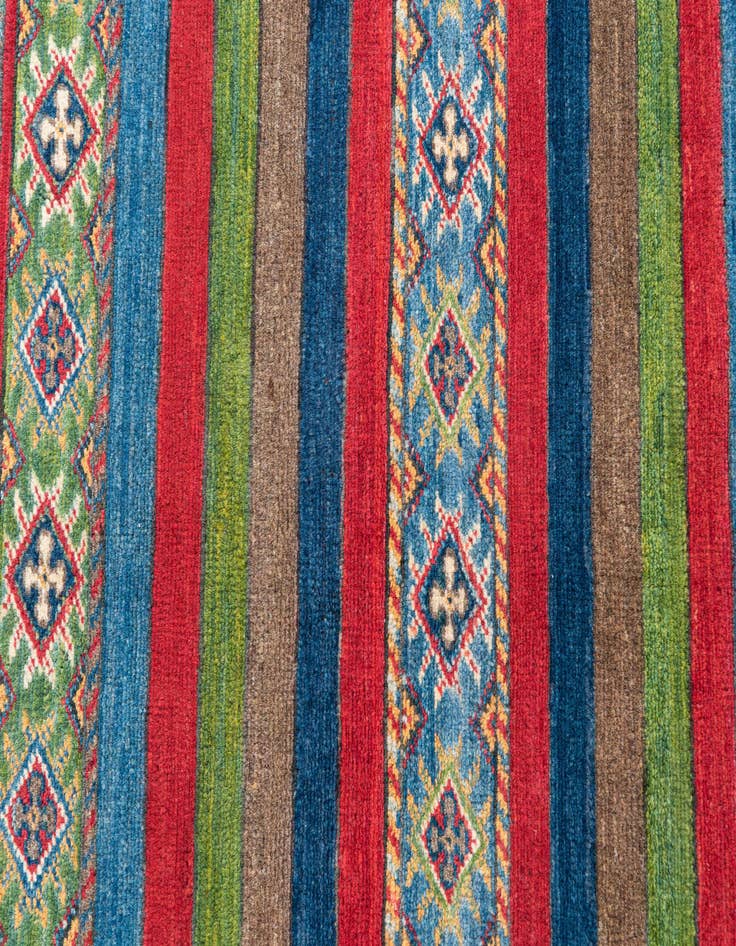 Detail image of  3' 10 x 6' 1  Hand Knotted Kazak Rug