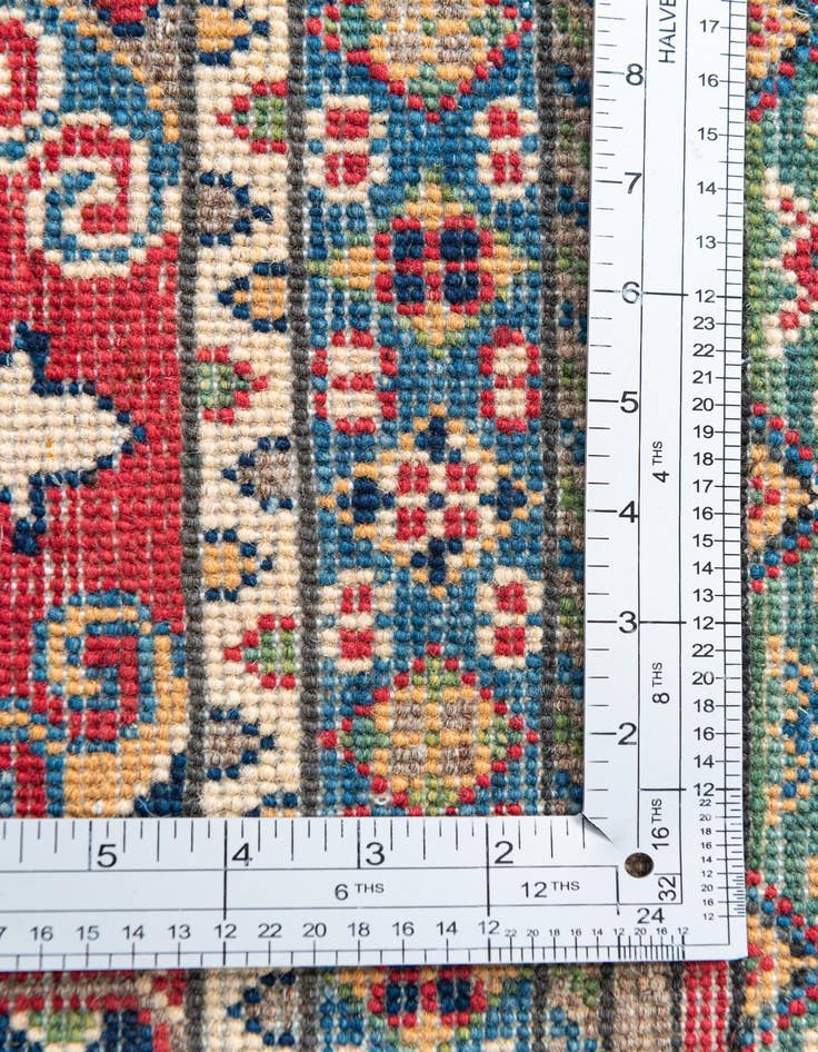 Detail image of  3' 10 x 6' 1  Hand Knotted Kazak Rug