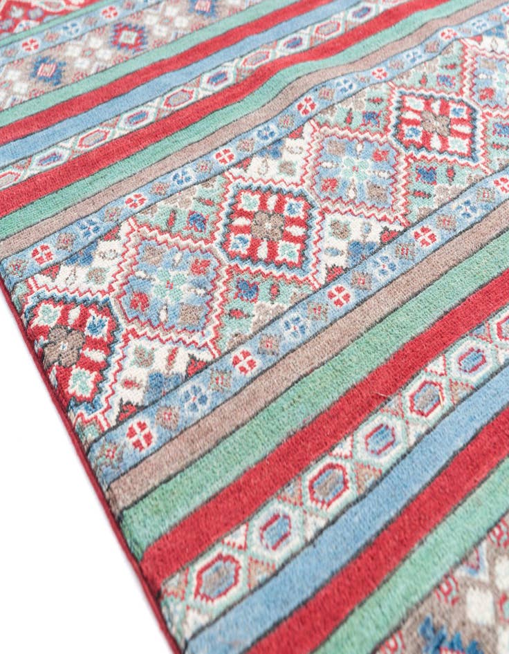 Detail image of  3' 10 x 5' 10  Hand Knotted Kazak Rug