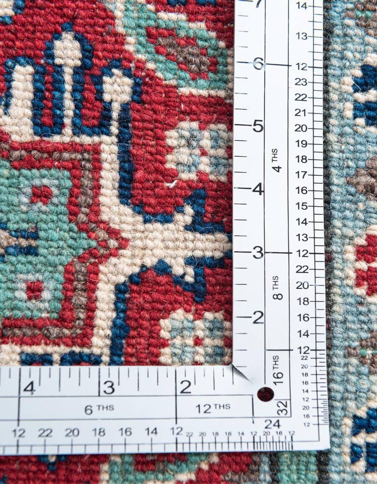 Detail image of  3' 10 x 5' 10  Hand Knotted Kazak Rug