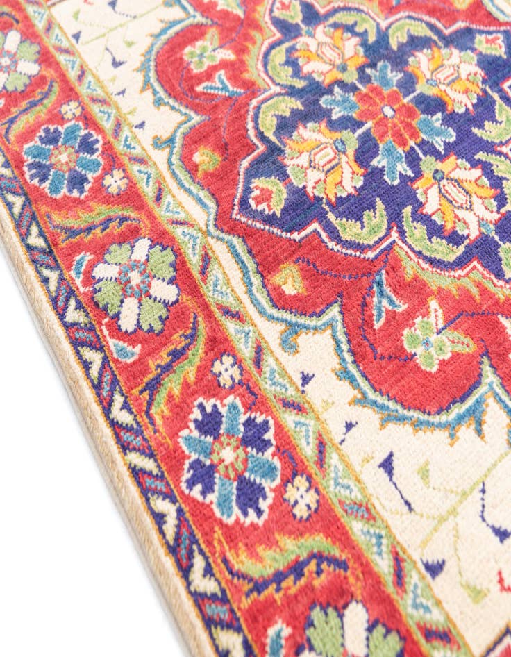 Detail image of  3' 1 x 5' 3  Hand Knotted Kazak Rug
