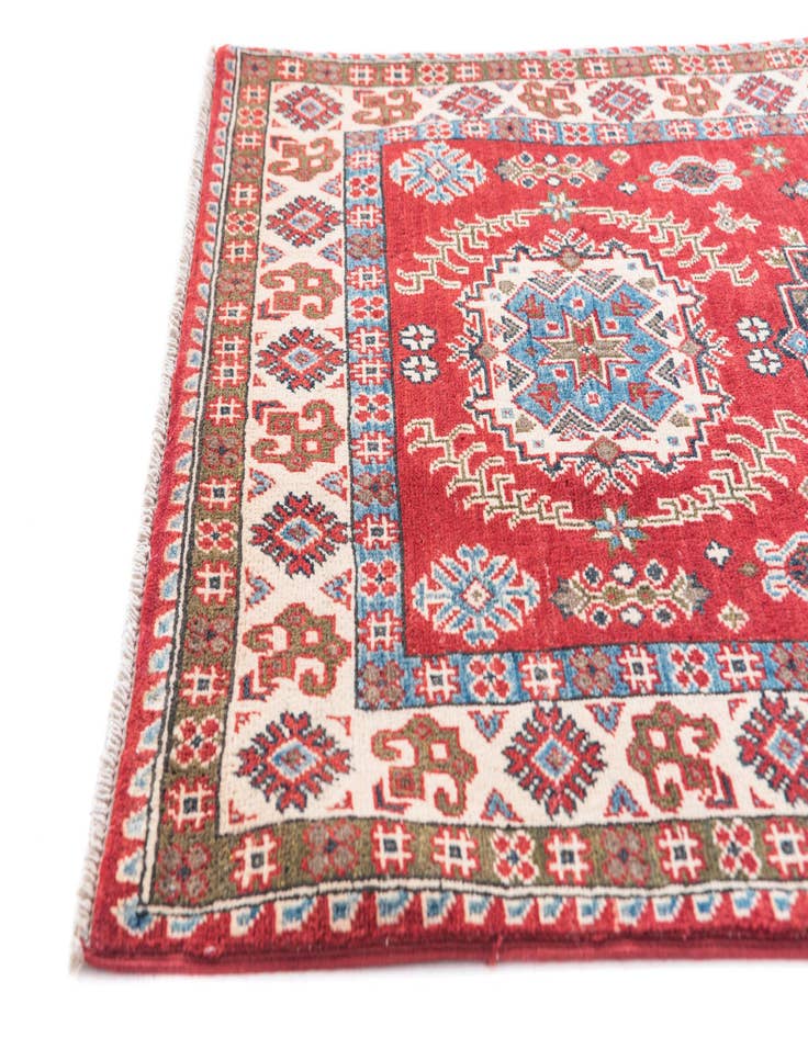 Detail image of 3' 3 x 5' Hand Knotted Kazak Rug