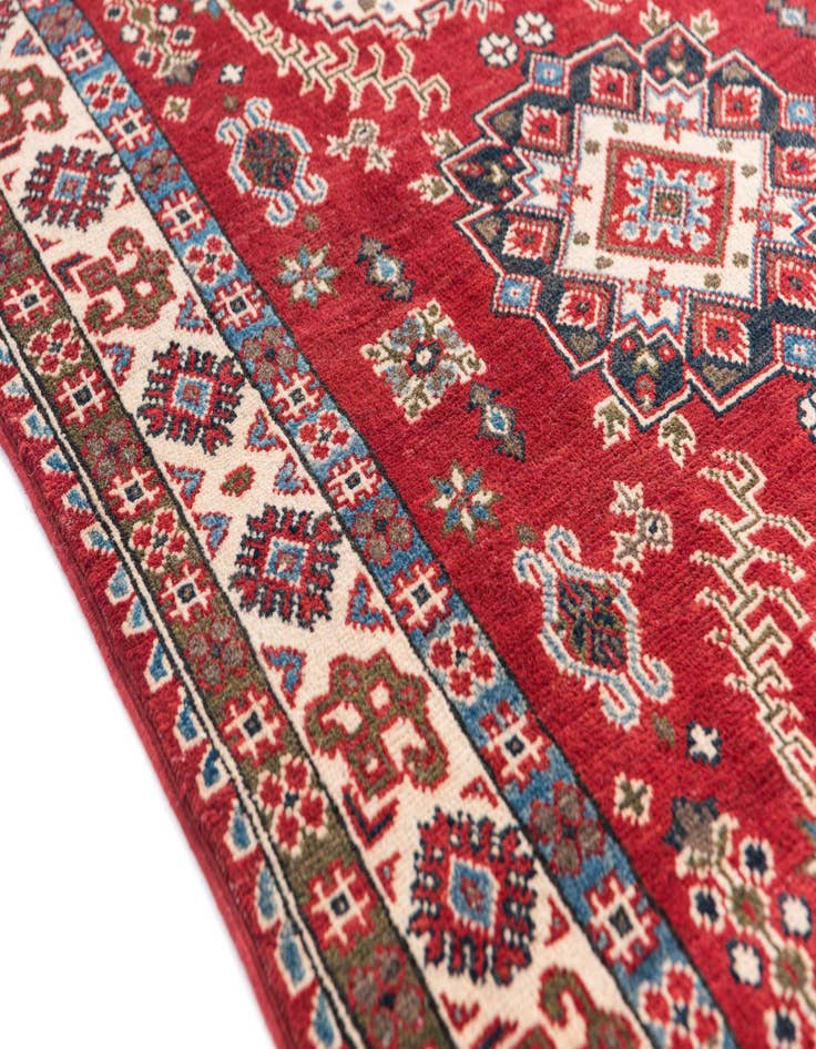 Detail image of 3' 3 x 5' Hand Knotted Kazak Rug