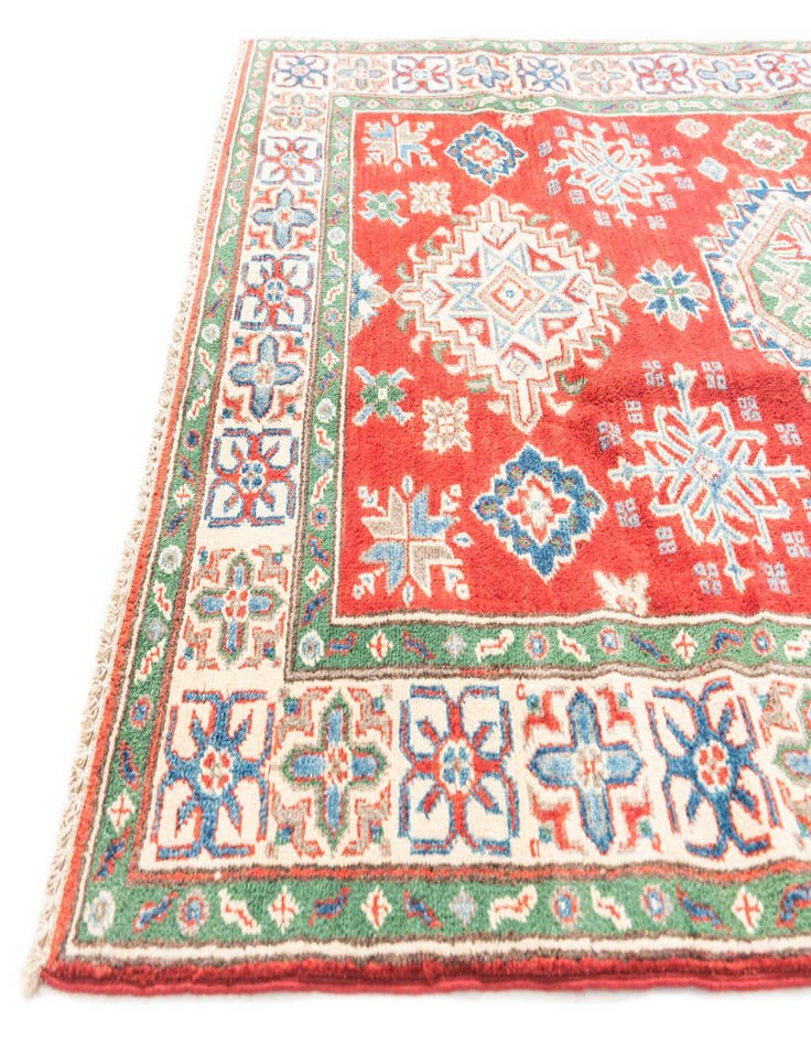 Detail image of  3' 10 x 6'  Hand Knotted Kazak Rug
