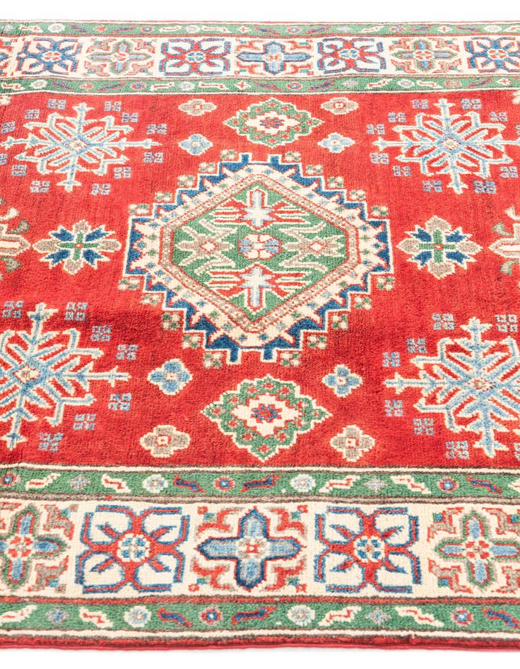 Detail image of  3' 10 x 6'  Hand Knotted Kazak Rug