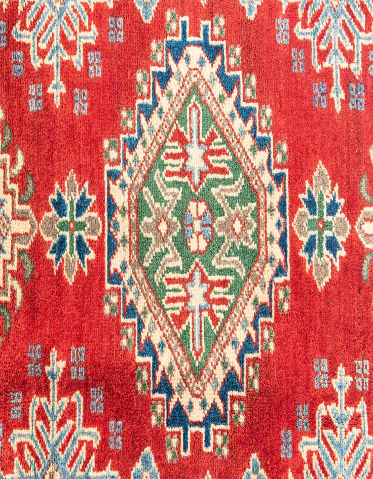 Detail image of  3' 10 x 6'  Hand Knotted Kazak Rug