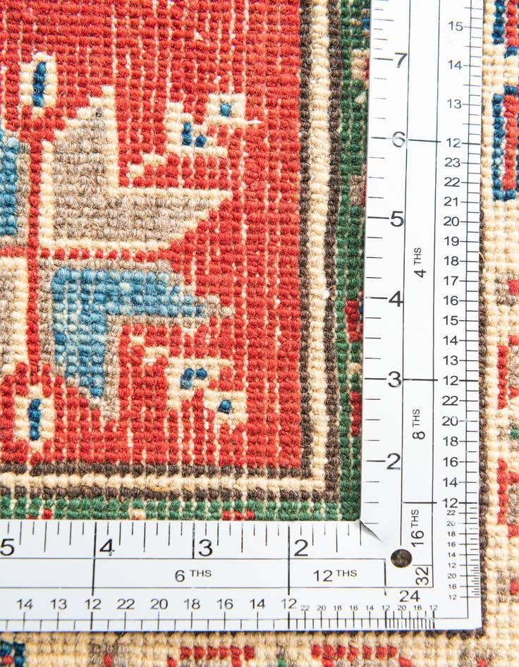 Detail image of  3' 10 x 6'  Hand Knotted Kazak Rug