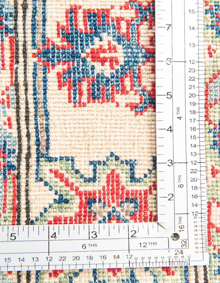 Detail image of  4' x 6'  Hand Knotted Kazak Rug