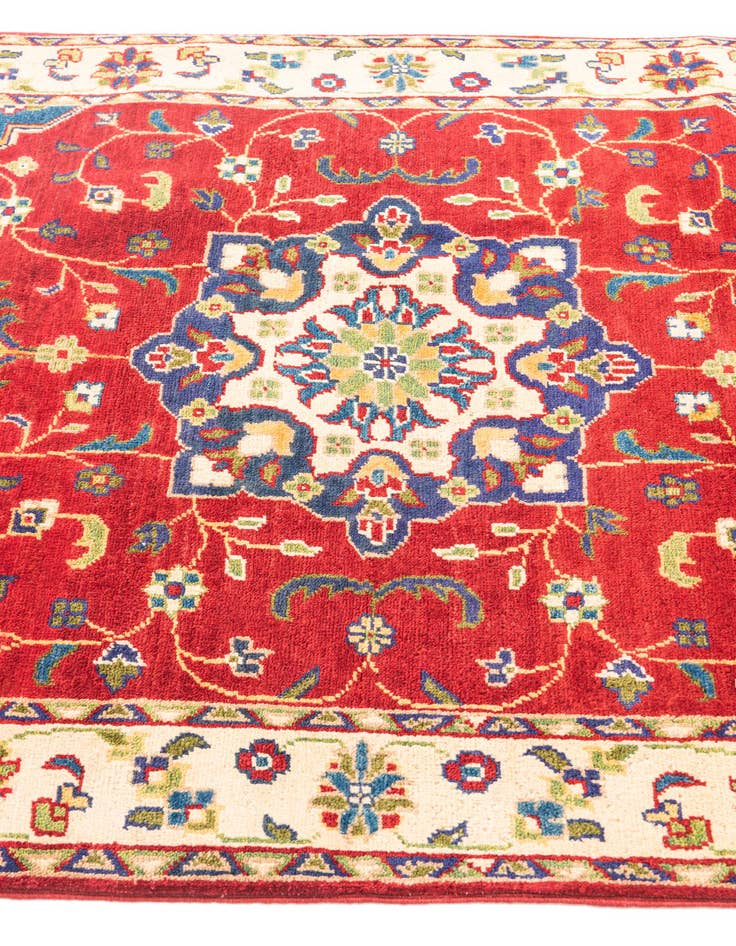 Detail image of  4' x 6'  Hand Knotted Kazak Rug