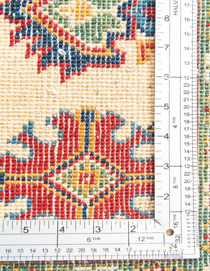 Detail image of  4' x 6'  Hand Knotted Kazak Rug