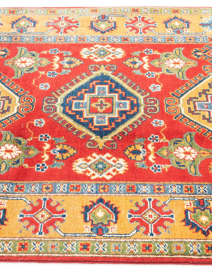 Detail image of  4' x 6'  Hand Knotted Kazak Rug