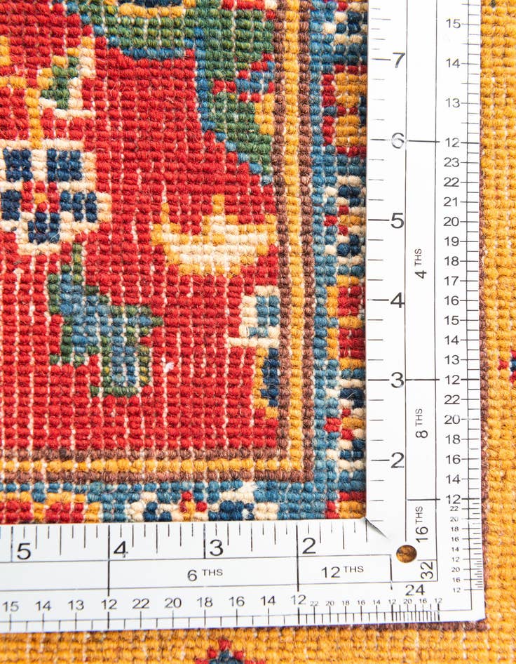 Detail image of  4' x 6'  Hand Knotted Kazak Rug