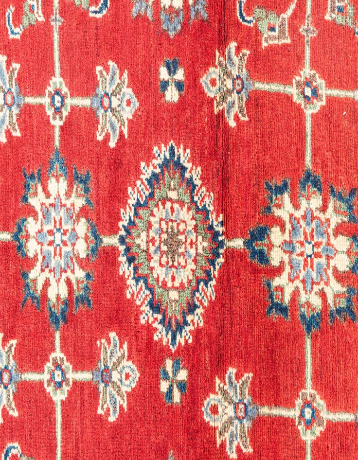 Detail image of  4' x 6'  Hand Knotted Kazak Rug