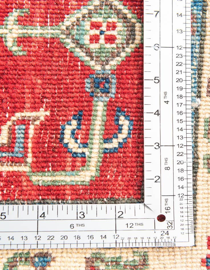 Detail image of  4' x 6'  Hand Knotted Kazak Rug