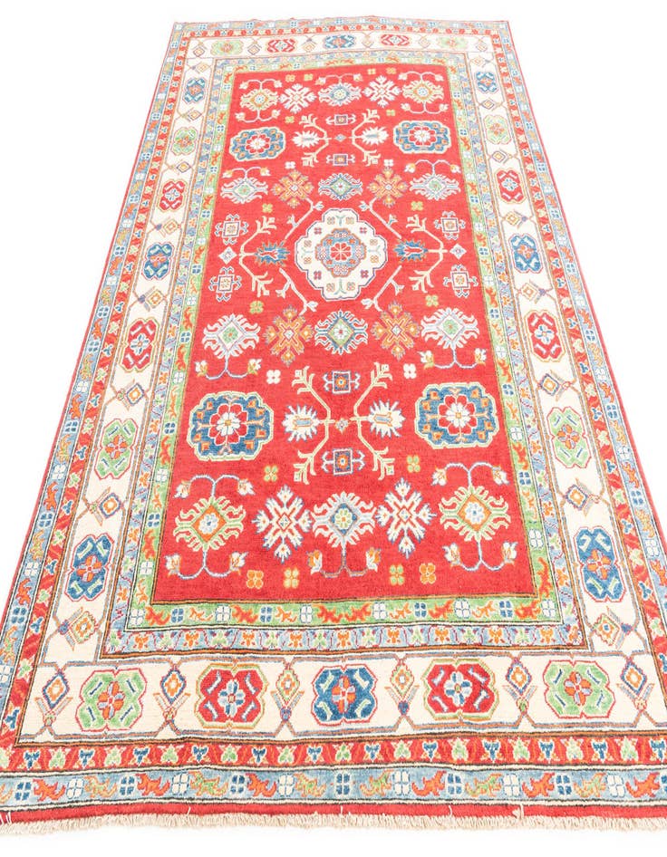 Detail image of  6' 2 x 8' 7  Hand Knotted Kazak Rug