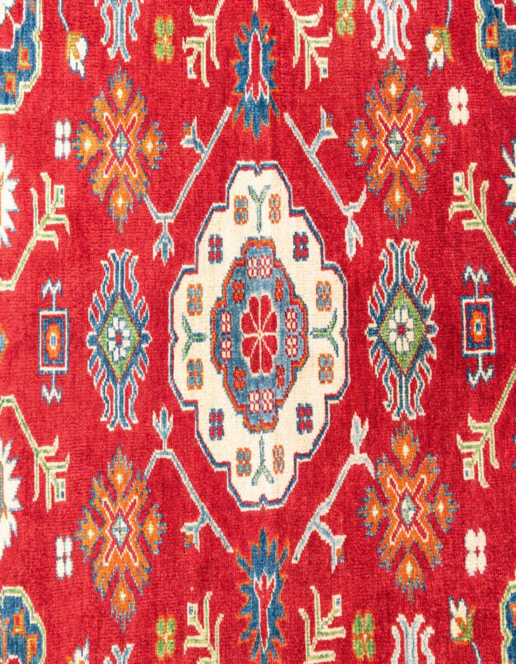 Detail image of  6' 2 x 8' 7  Hand Knotted Kazak Rug