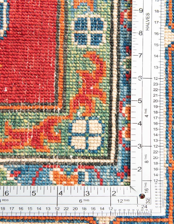 Detail image of  6' 2 x 8' 7  Hand Knotted Kazak Rug