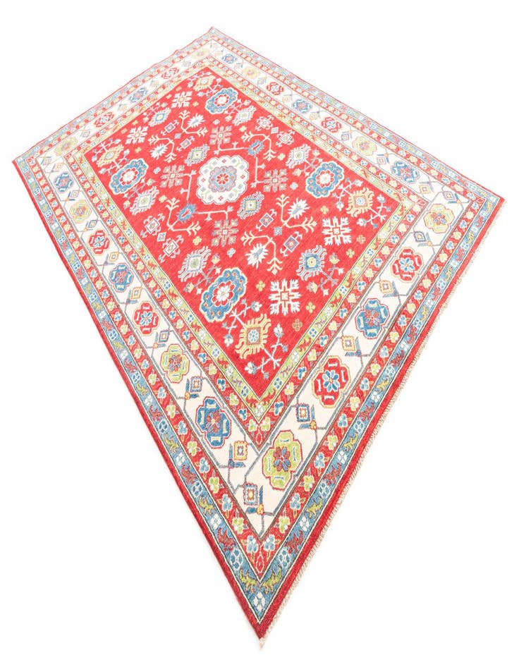 Detail image of  6' 8 x 9' 7  Hand Knotted Kazak Rug