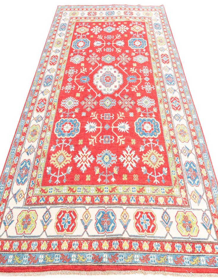 Detail image of  6' 8 x 9' 7  Hand Knotted Kazak Rug