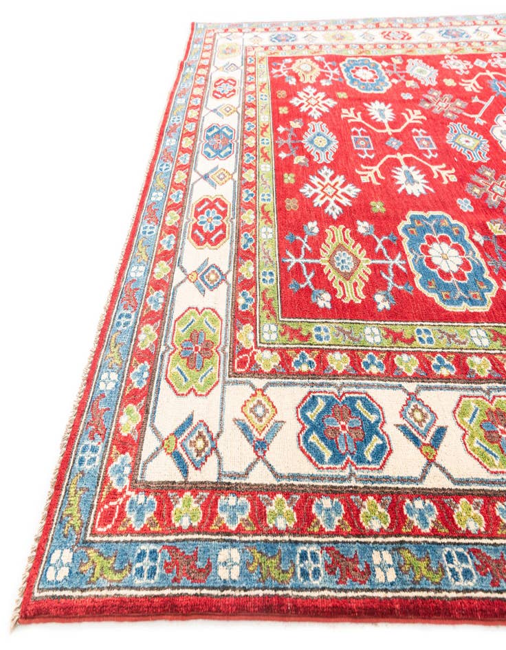 Detail image of  6' 8 x 9' 7  Hand Knotted Kazak Rug