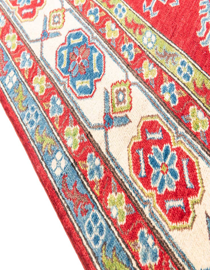 Detail image of  6' 8 x 9' 7  Hand Knotted Kazak Rug