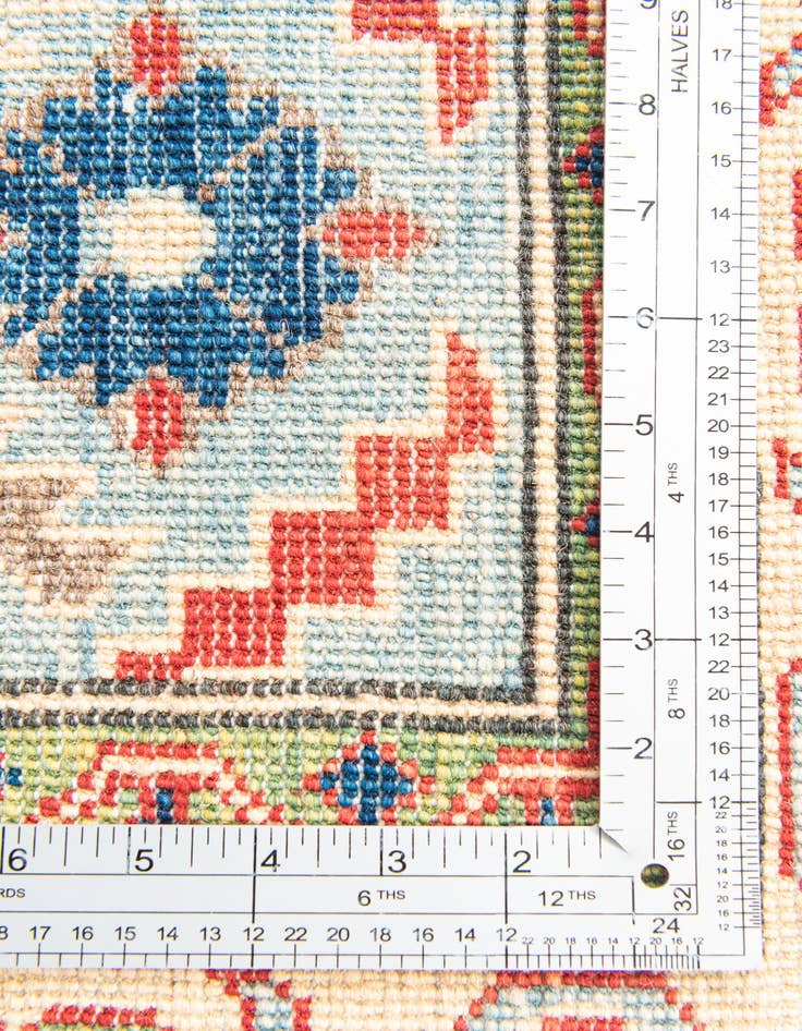 Detail image of  5' 6 x 7' 5  Hand Knotted Kazak Rug