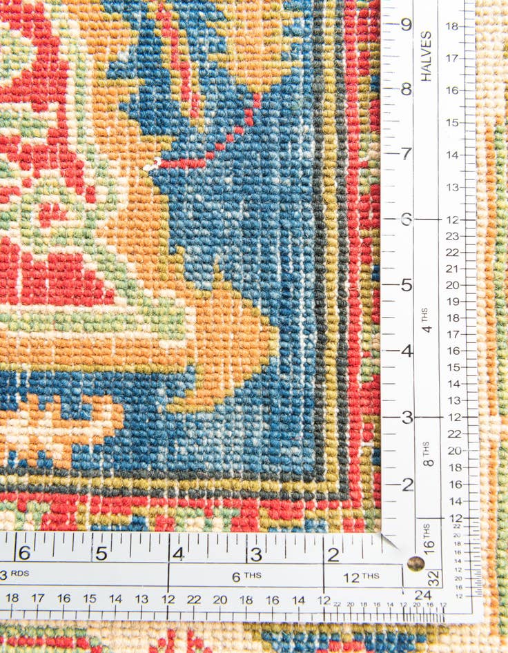 Detail image of  5' 7 x 8'  Hand Knotted Kazak Rug