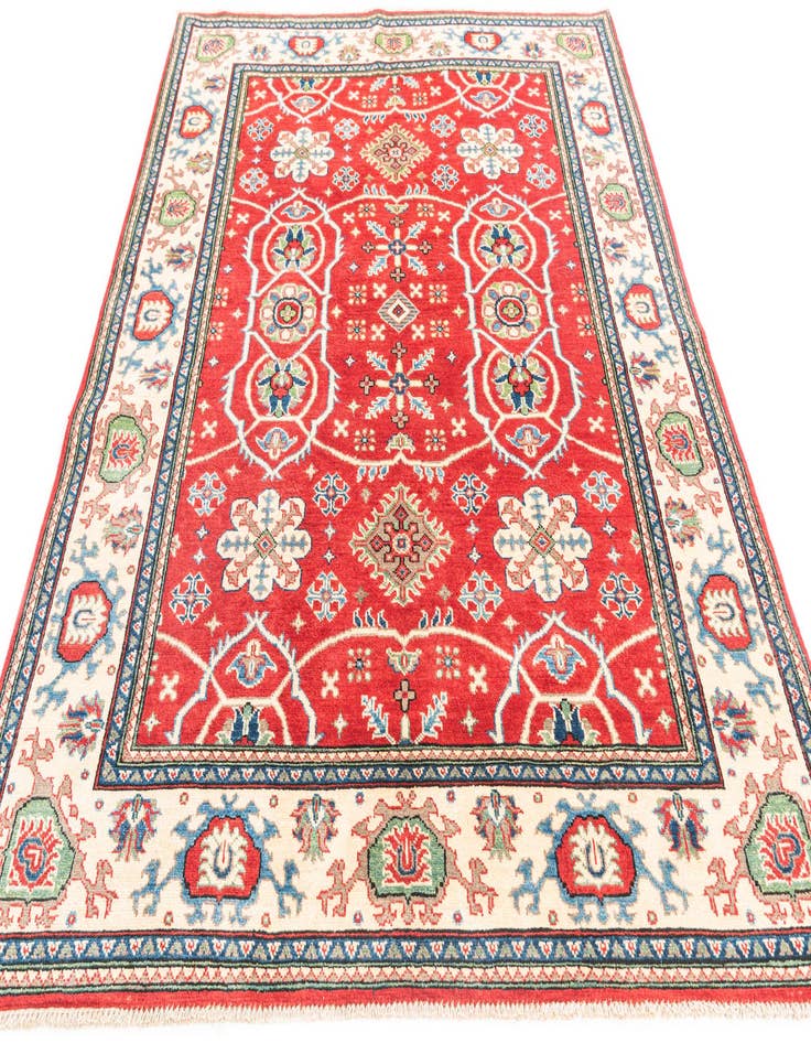 Detail image of  5' 8 x 7' 9  Hand Knotted Kazak Rug