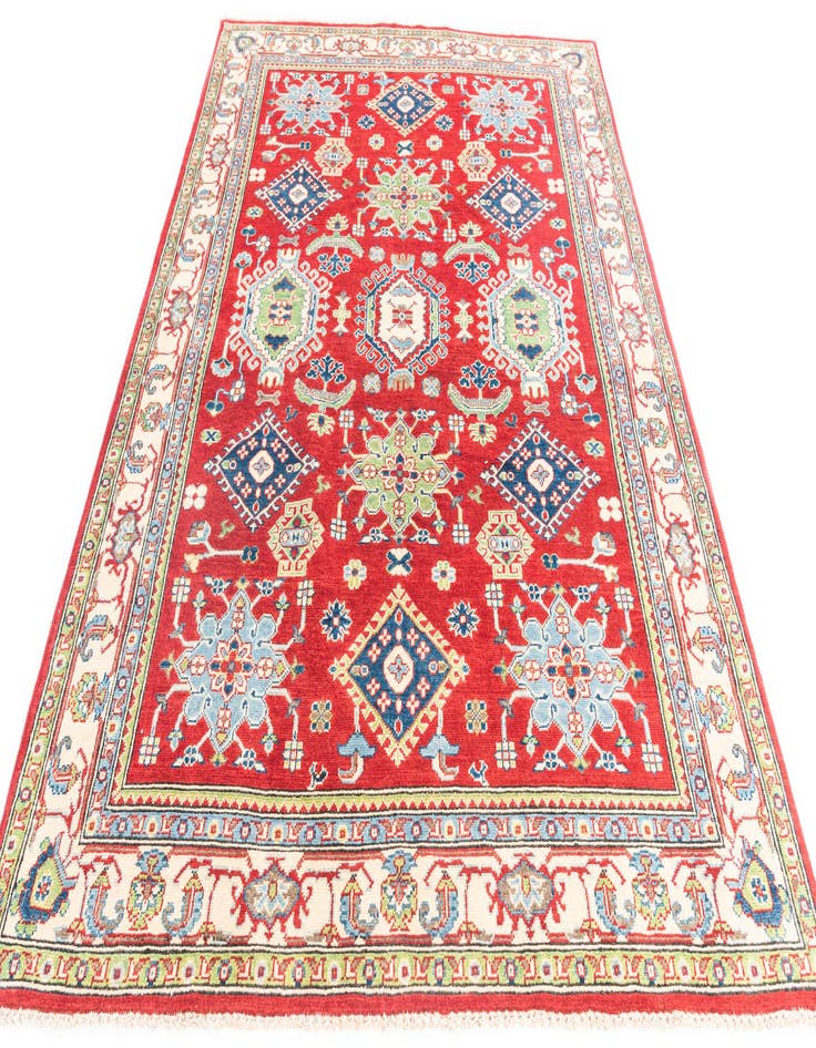 Detail image of  5' 6 x 8' 1  Hand Knotted Kazak Rug