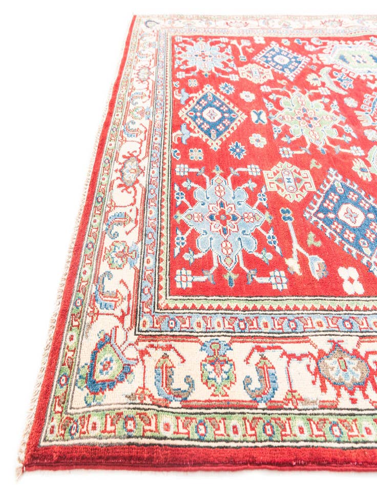 Detail image of  5' 6 x 8' 1  Hand Knotted Kazak Rug