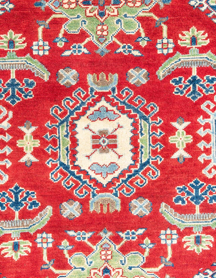 Detail image of  5' 6 x 8' 1  Hand Knotted Kazak Rug