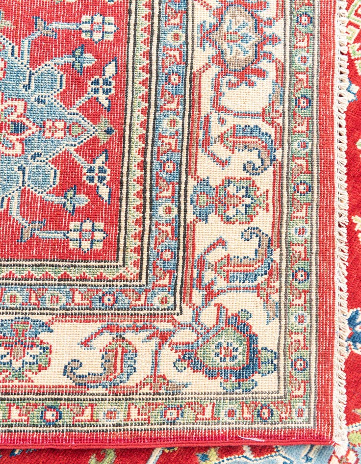 Detail image of  5' 6 x 8' 1  Hand Knotted Kazak Rug