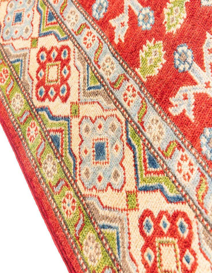 Detail image of  5' x 7' 8  Hand Knotted Kazak Rug