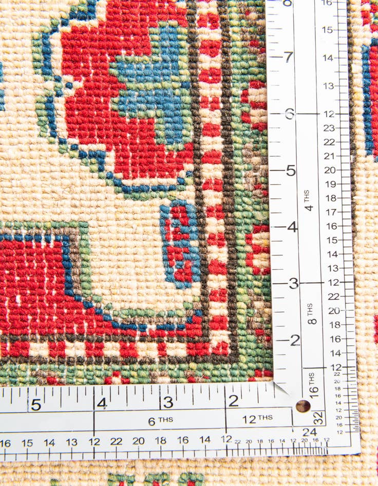 Detail image of  5' 7 x 8' 3  Hand Knotted Kazak Rug