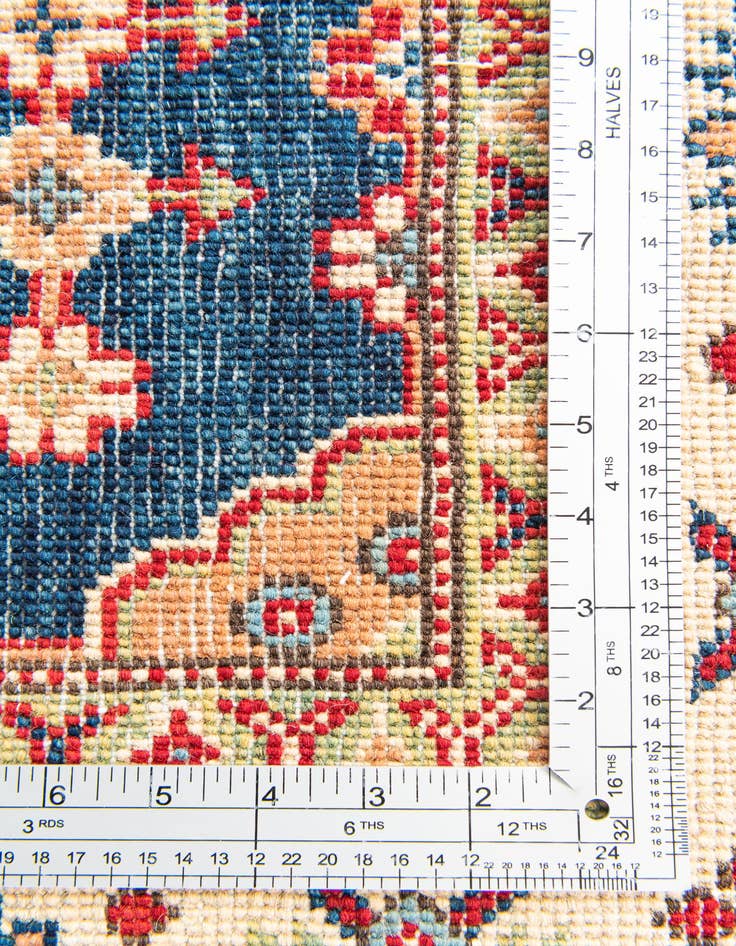 Detail image of  5' 7 x 8'  Hand Knotted Kazak Rug