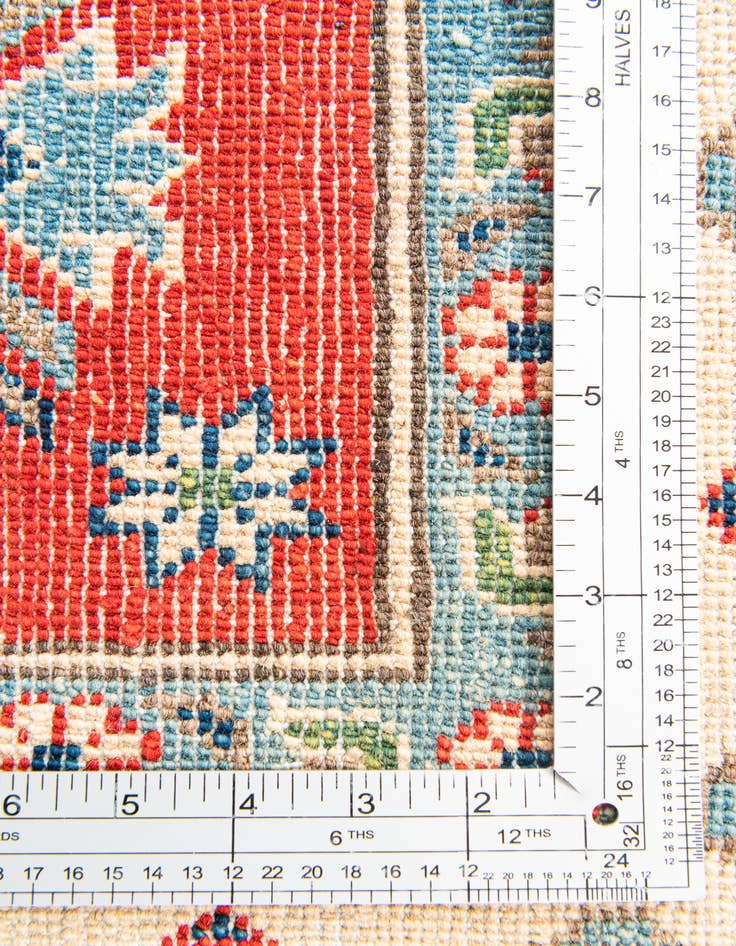 Detail image of  5' 5 x 8'  Hand Knotted Kazak Rug