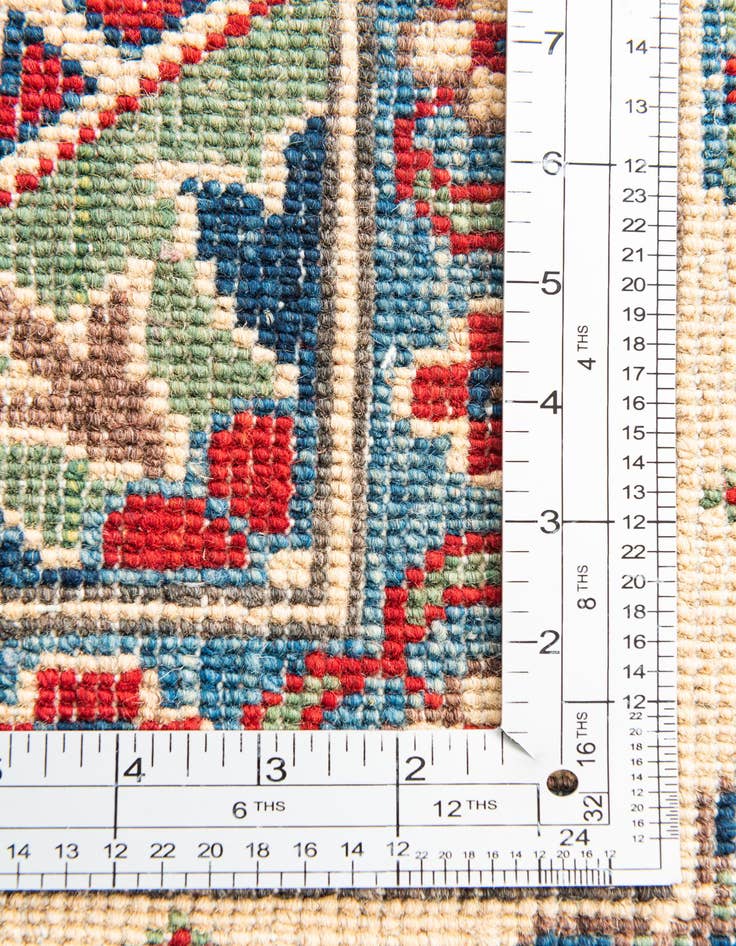 Detail image of  5' 10 x 8'  Hand Knotted Kazak Rug