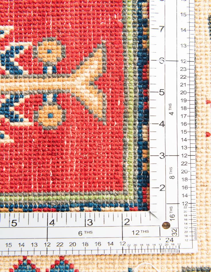 Detail image of  5' 7 x 8'  Hand Knotted Kazak Rug