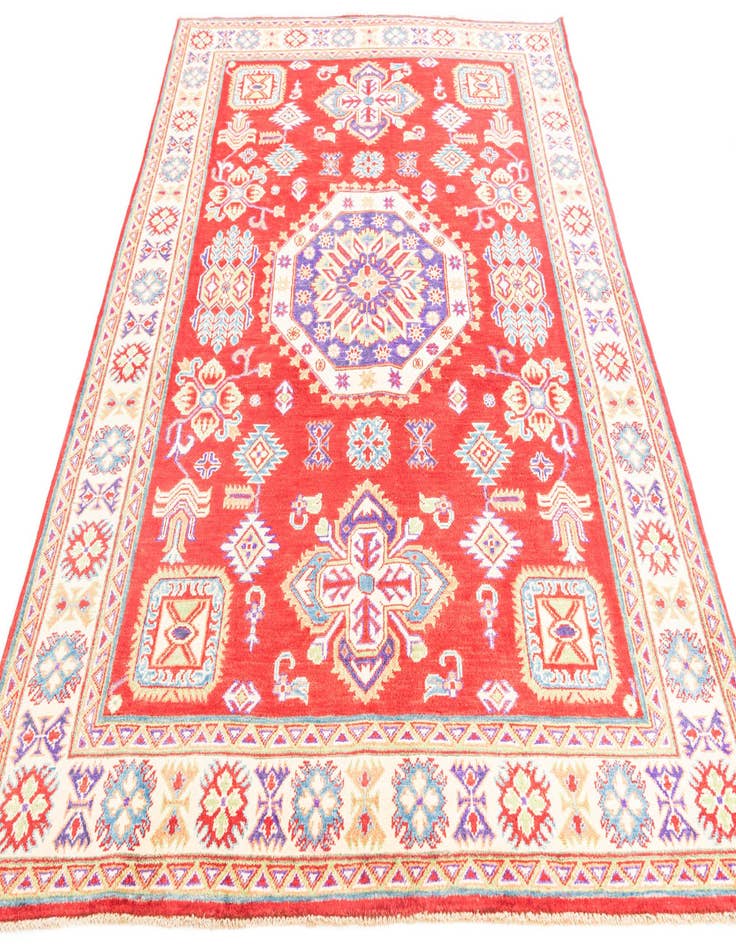 Detail image of  5' 9 x 7' 10  Hand Knotted Kazak Rug