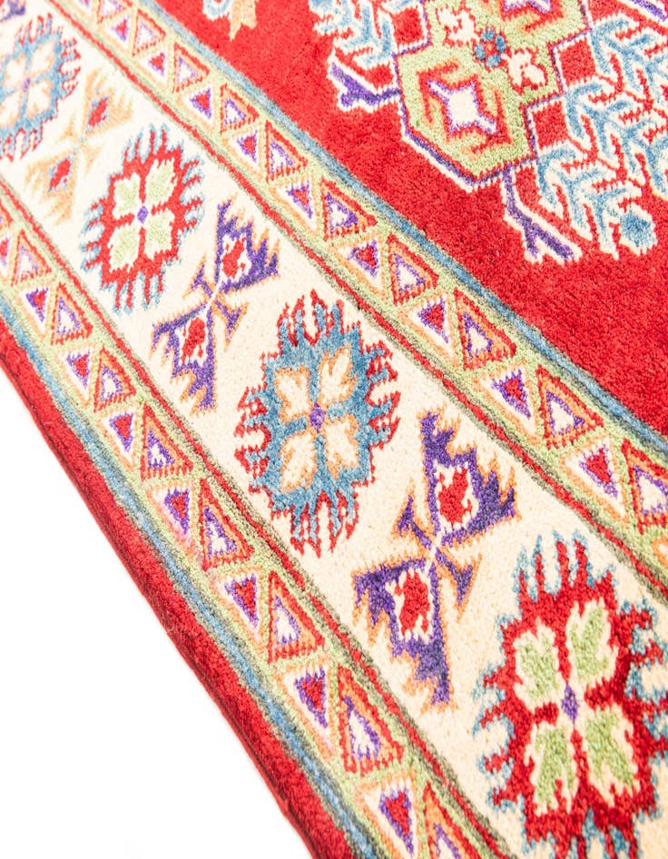 Detail image of  5' 9 x 7' 10  Hand Knotted Kazak Rug