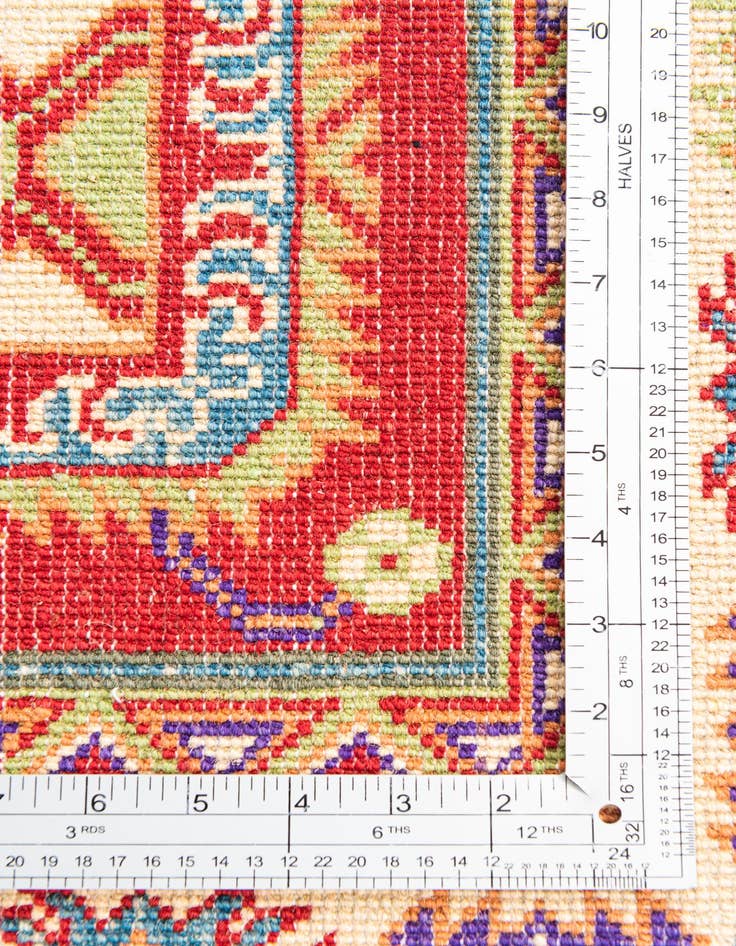 Detail image of  5' 9 x 7' 10  Hand Knotted Kazak Rug