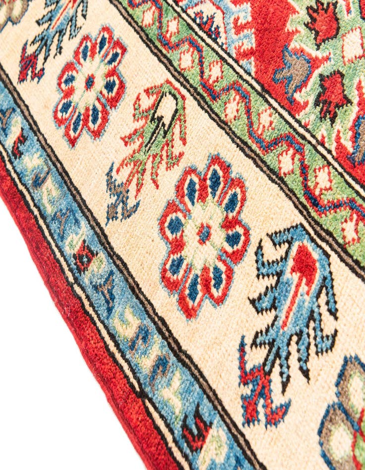 Detail image of  5' 6 x 7' 9  Hand Knotted Kazak Rug