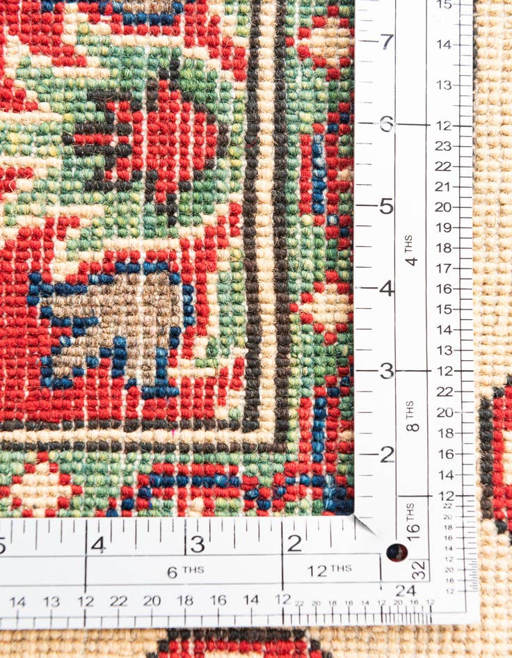 Detail image of  5' 6 x 7' 9  Hand Knotted Kazak Rug